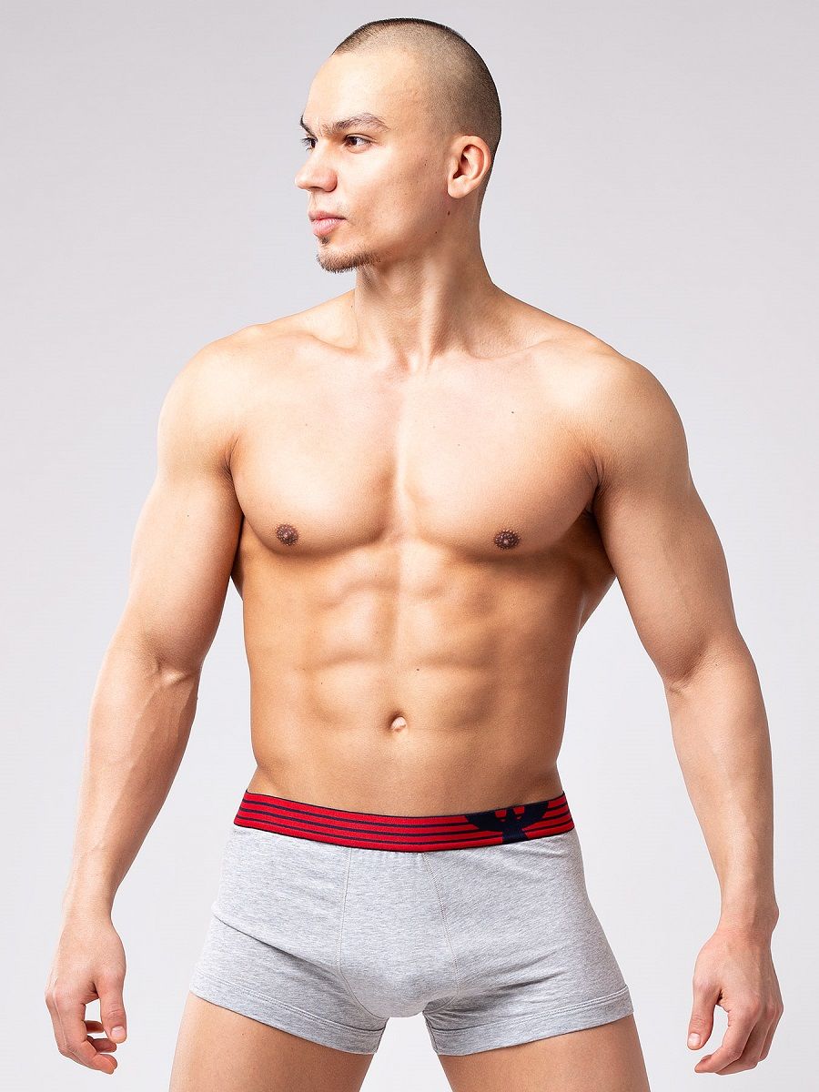 Мужские укороченные боксеры из мягкого хлопкового трикотажа 3
