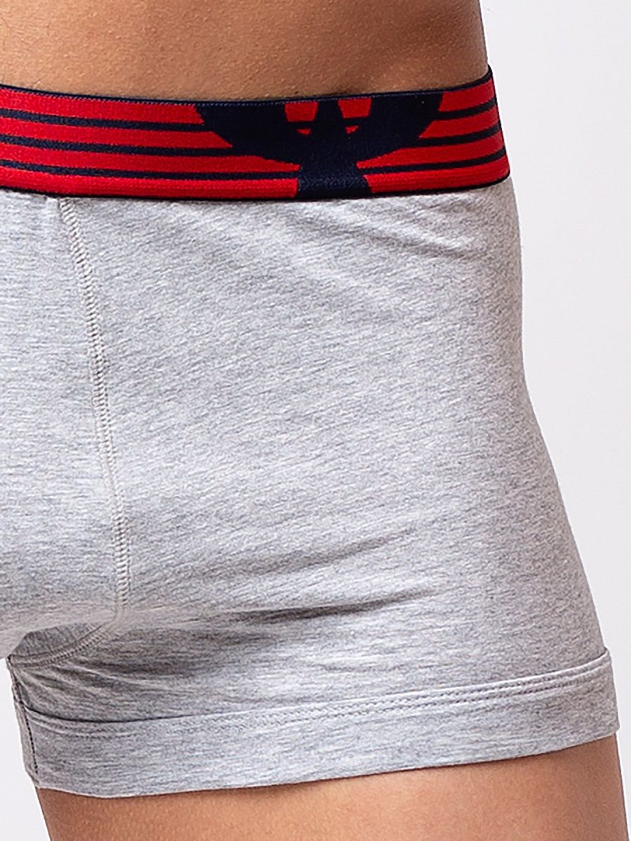 Мужские укороченные боксеры из мягкого хлопкового трикотажа 5