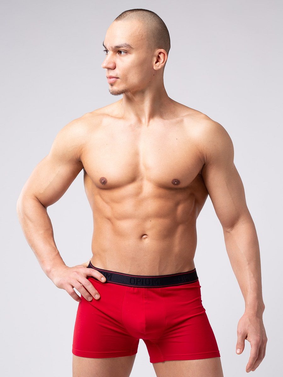 Мужские боксеры из мягкого хлопкового трикотажа 4