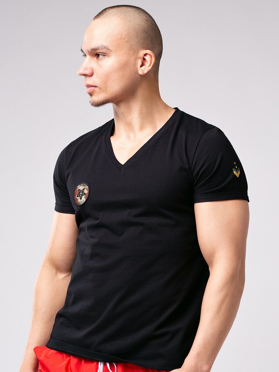 Мужская футболка в стиле милитари 2