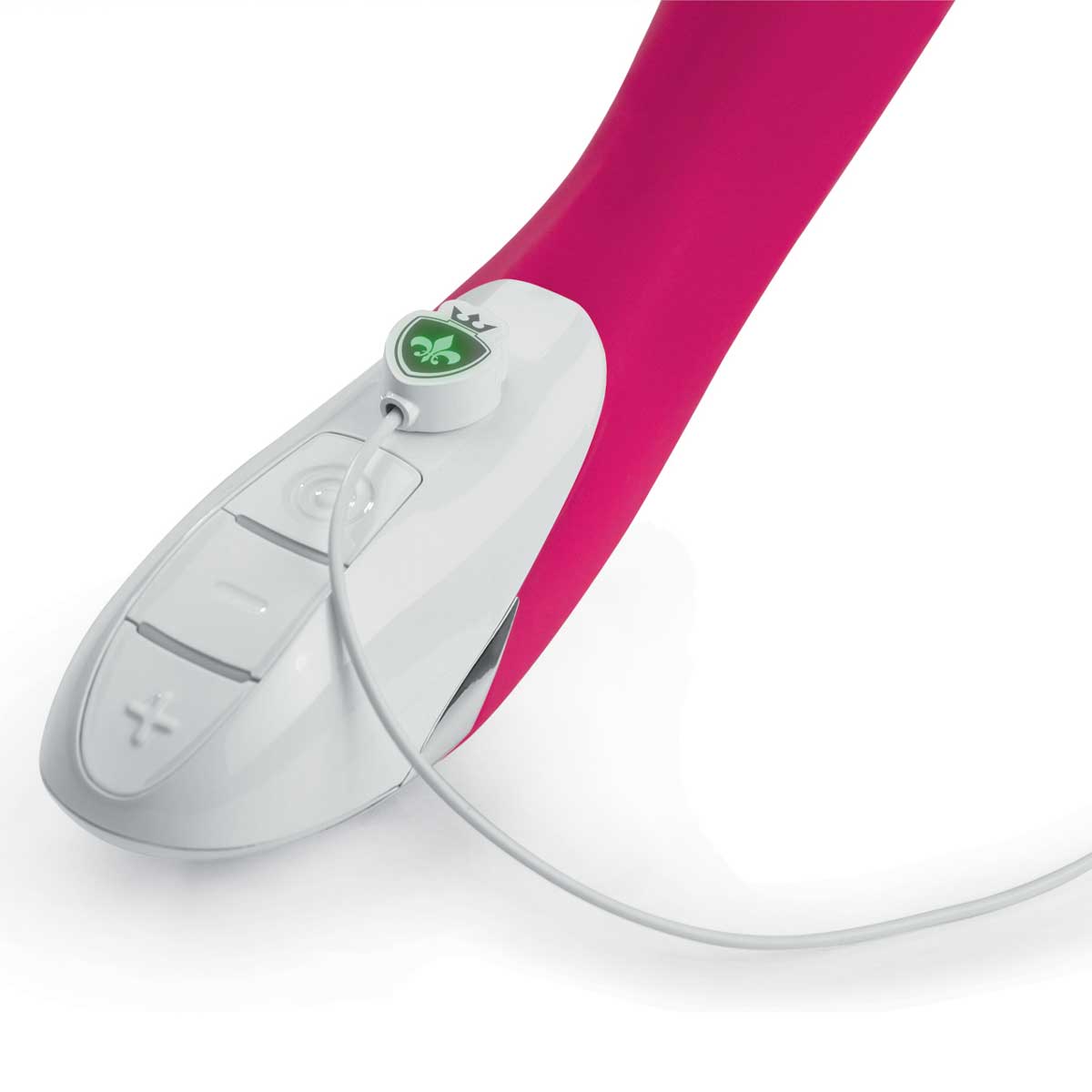 Ярко-розовый вибратор Mystim Bon Aparte - 25 см. 3