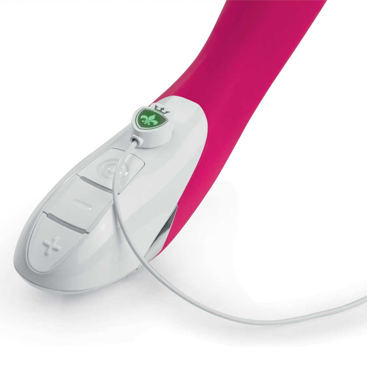 Ярко-розовый вибратор Mystim Danny Divido - 27 см. 3