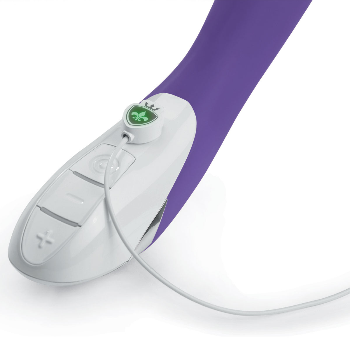 Фиолетовый вибратор Mystim Elegant Eric - 27 см. 3