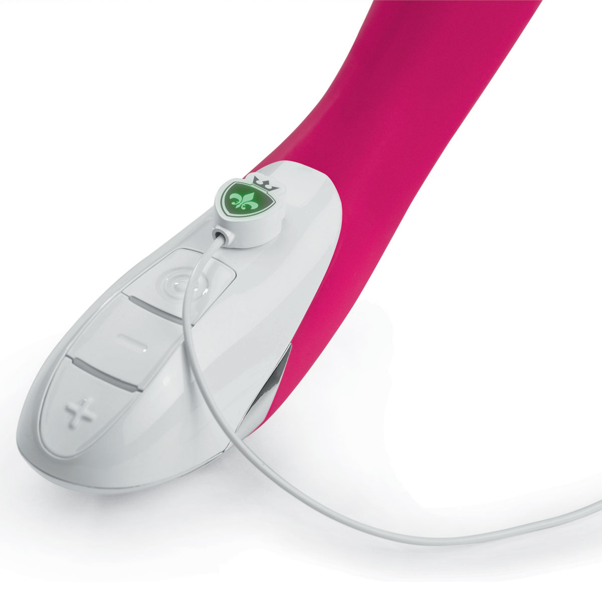 Ярко-розовый вибратор Mystim Elegant Eric - 27 см. 3