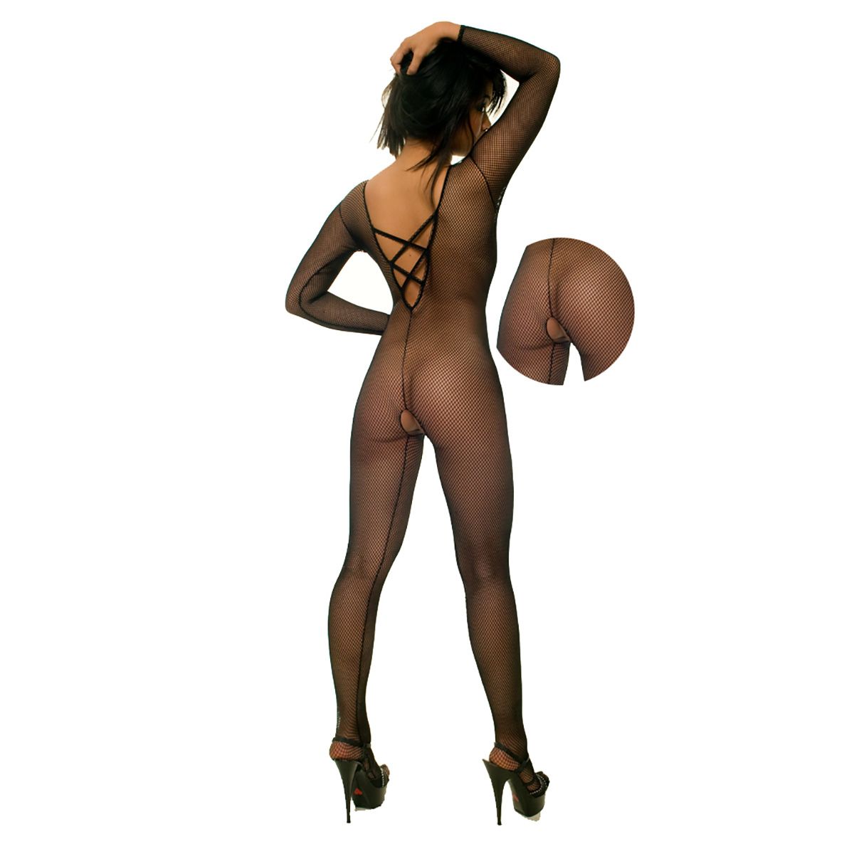 Эффектный кэтсьюит с интимным доступом 2