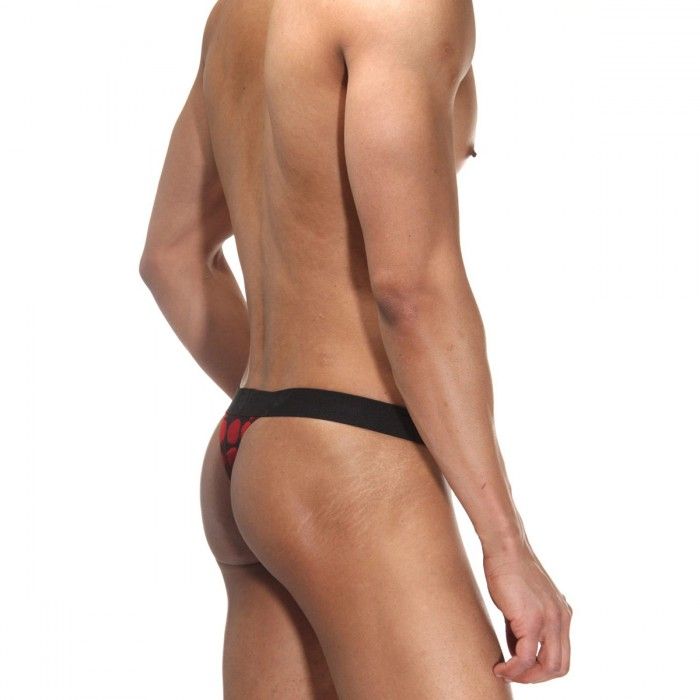 Мужские трусы-тонги в горох 2