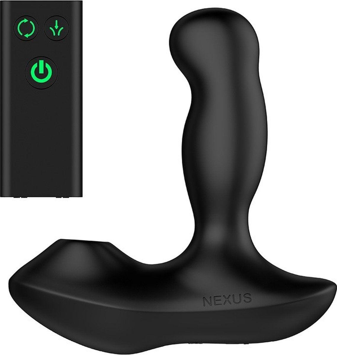 Черный вибратор-ротатор для стимуляции простаты Nexus Revo Air 1