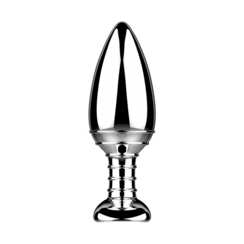 Металлическая анальная вибропробка Cestos - 10,8 см. 2