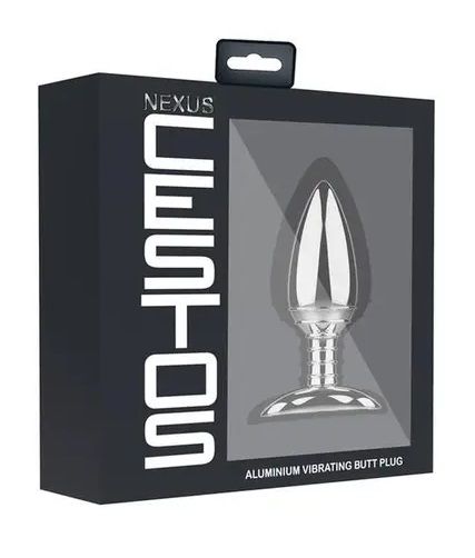 Металлическая анальная вибропробка Cestos - 10,8 см. 3