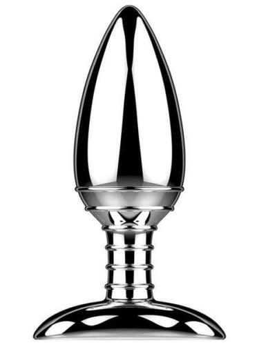 Металлическая анальная вибропробка Cestos - 10,8 см. 1