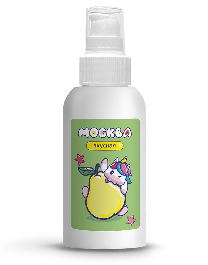 Универсальная смазка с ароматом дюшеса "Москва Вкусная" - 100 мл. 1