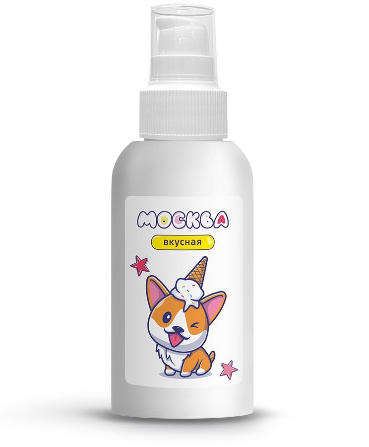 Универсальная смазка с ароматом пломбира "Москва Вкусная" - 100 мл. 1