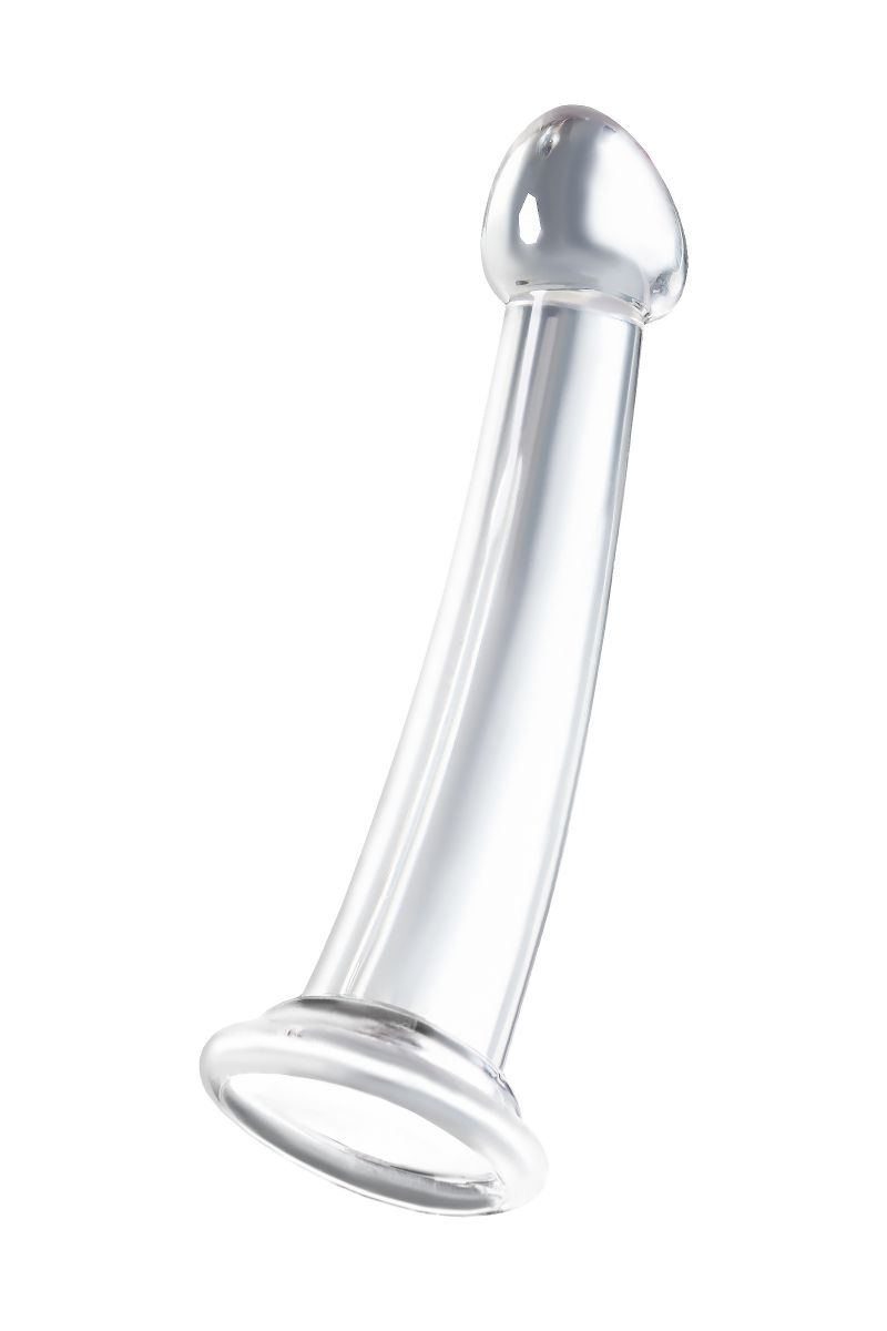 Прозрачный фаллоимитатор Jelly Dildo S - 15,5 см. 4