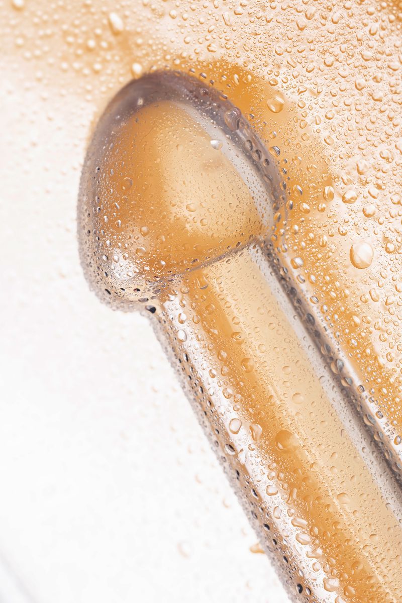 Прозрачный фаллоимитатор Jelly Dildo S - 15,5 см. 9