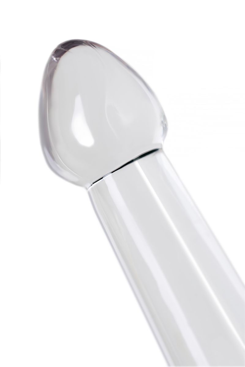 Прозрачный нереалистичный фаллоимитатор Jelly Dildo XL - 22 см. 8