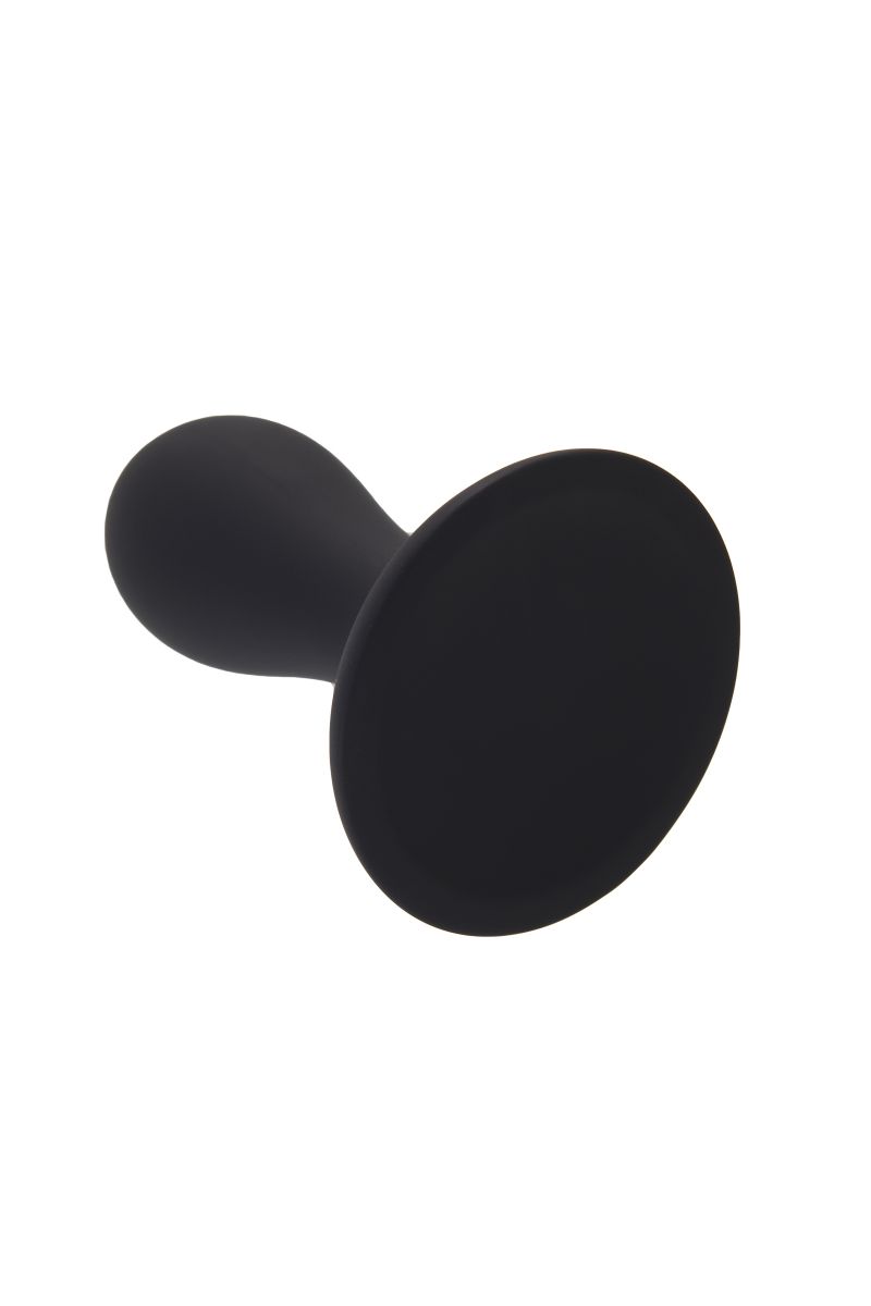 Черная анальная втулка Hidro S - 8,5 см. 4