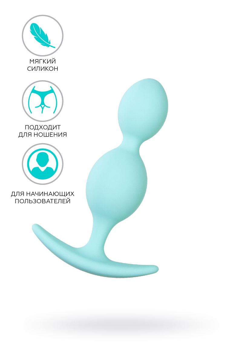 Мятная анальная втулка Roll - 9,2 см. 2