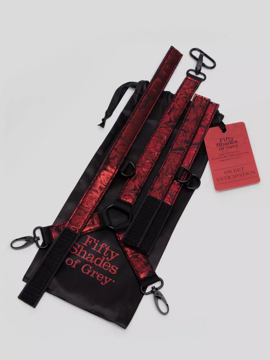 Ошейник с наручниками Reversible Faux Leather Collar and Wrist 4