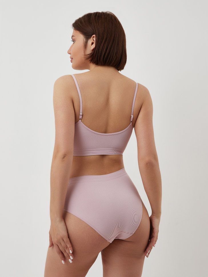 Эко-бюстгальтер в мелкий рубчик Eco-wear 3