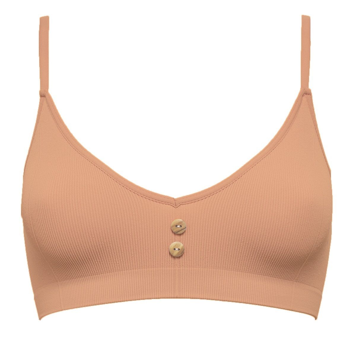 Эко-бюстгальтер в мелкий рубчик Eco-wear 13