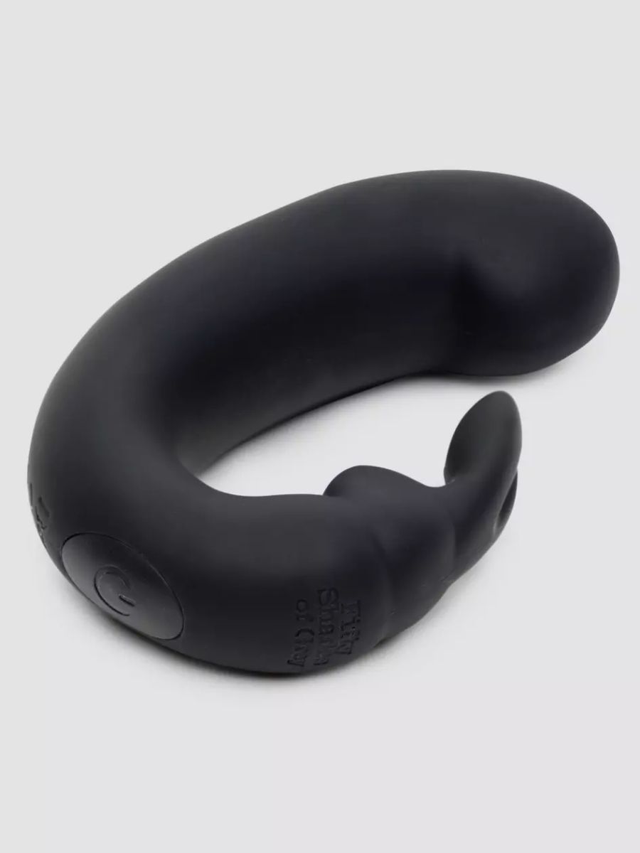 Черный мини-вибратор "кролик" Sensation Rechargeable G-Spot Rabbit Vibrator - 11,4 см. 3