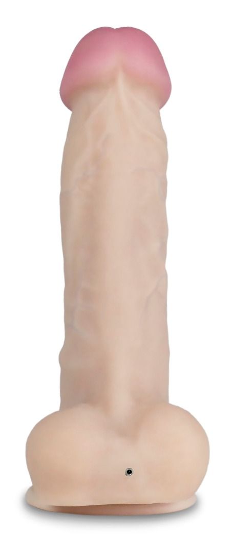 Телесный вибратор-реалистик NEOSKINUM - 21 см. 2