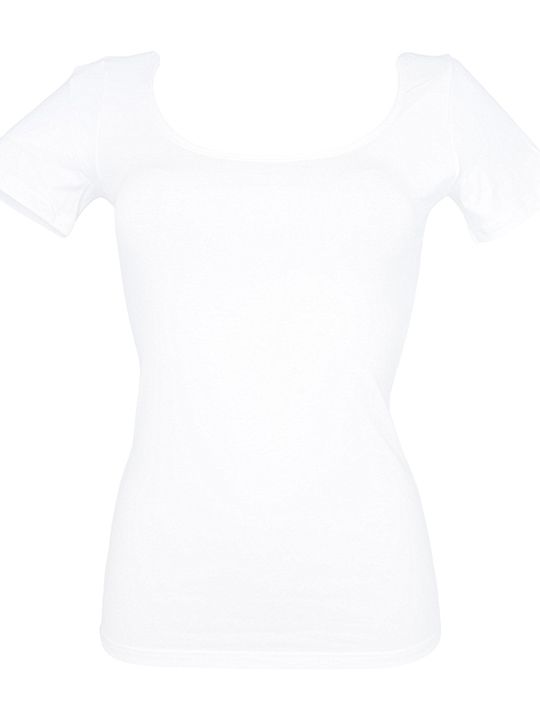 Футболка с короткими рукавами и круглым вырезом 6