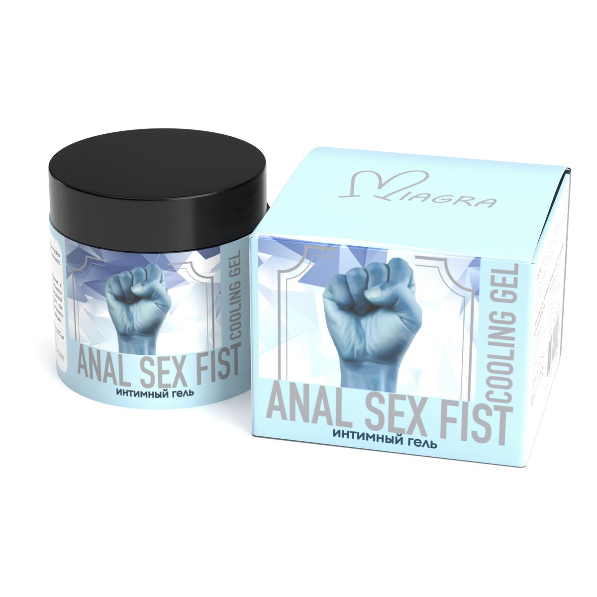 Гель на водной основе с охлаждающим эффектом ANAL SEX FIST Cooling Gel - 150 мл. 1