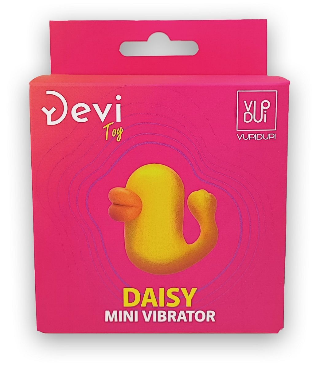 Мини-вибратор в форме уточки Mini Vibrator Daisy 2