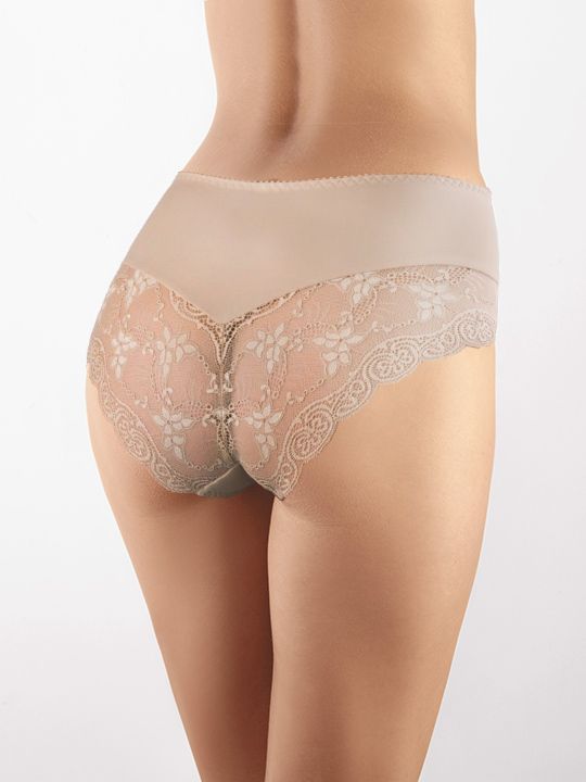 Высокие трусики-слипы Snejanna с кружевом 2