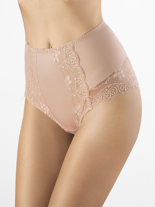 Высокие трусики-слипы Snejanna с кружевом 1