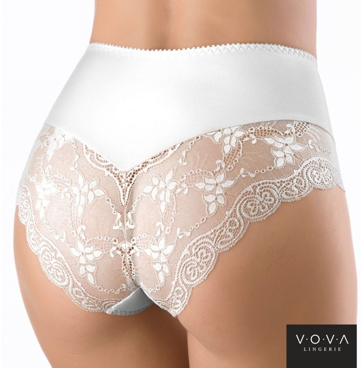 Высокие трусики-слипы Snejanna с кружевом 6