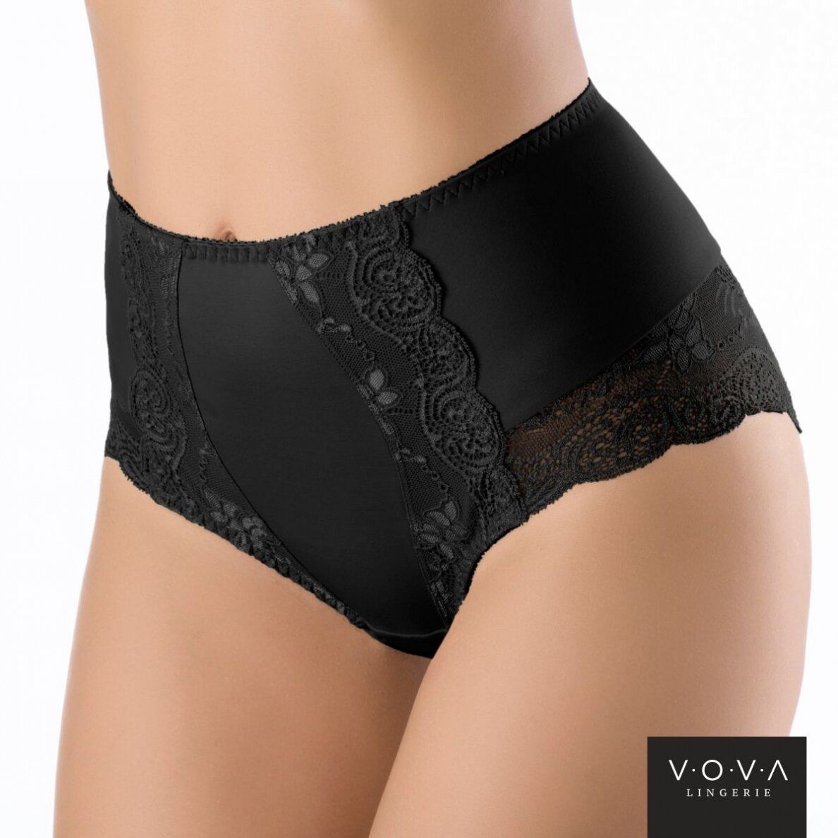 Высокие трусики-слипы Snejanna с кружевом 7