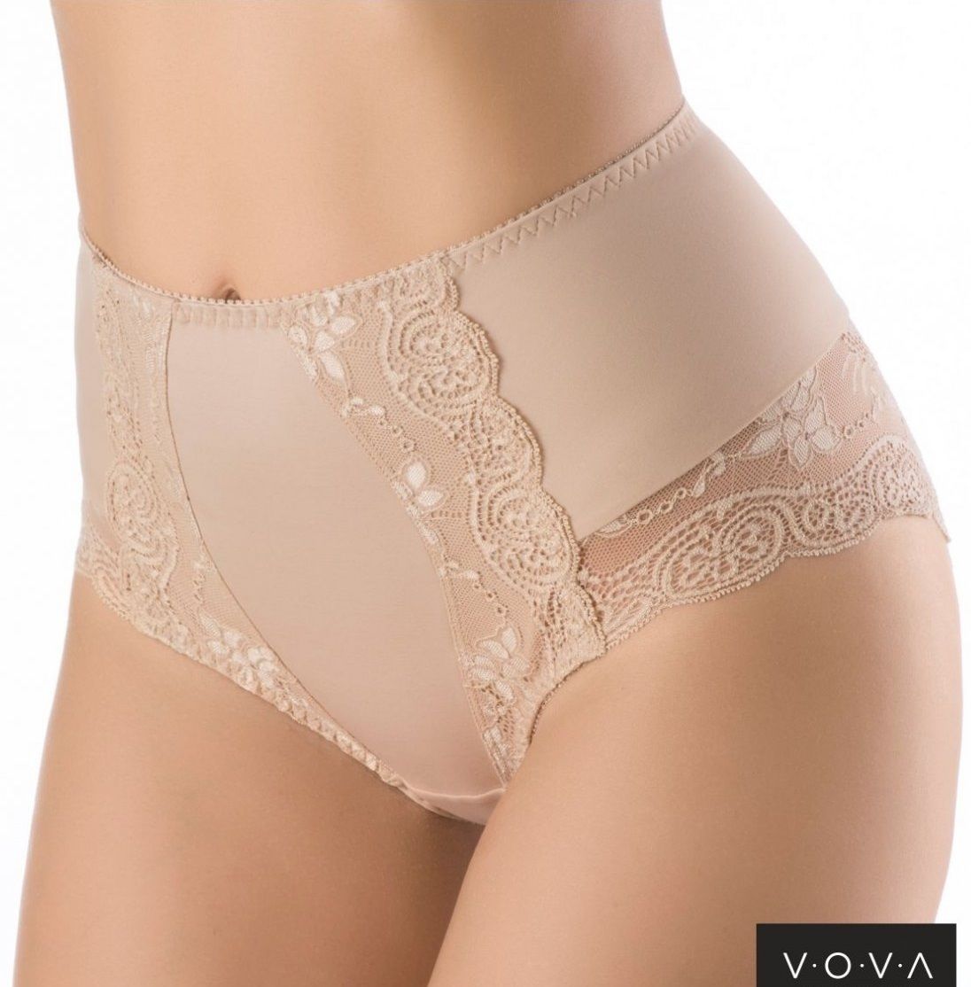Высокие трусики-слипы Snejanna с кружевом 3