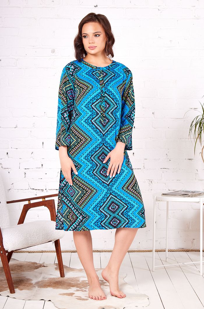 Длинная туника прямого силуэта Jana 4