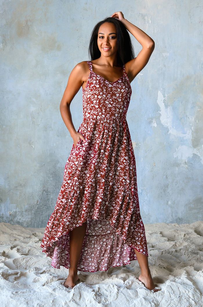 Платье с рюшей Nina 3