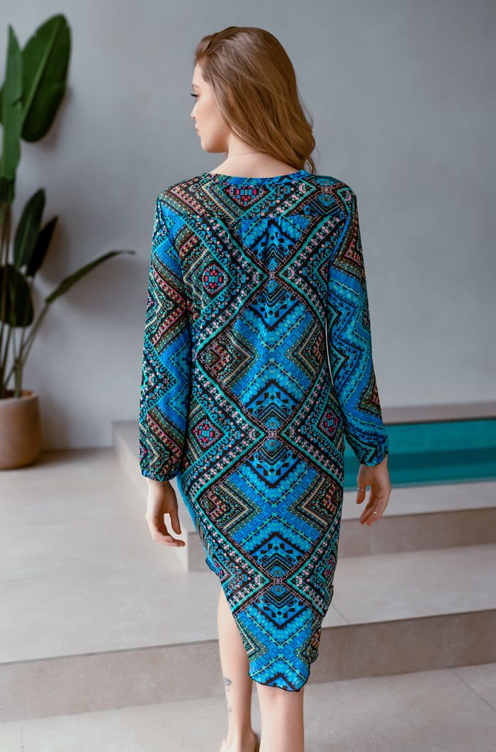 Яркая туника Anna для пляжа 2