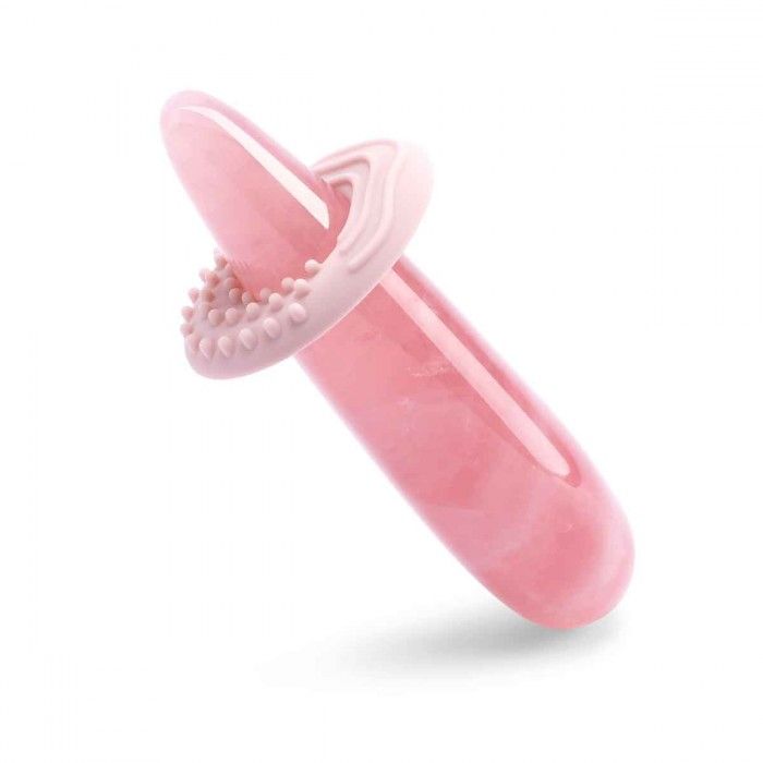 Массажер Le Wand Crystal Wand из розового кварца 4