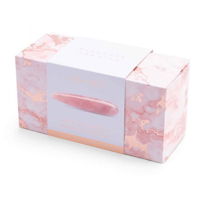 Массажер Le Wand Crystal Wand из розового кварца 5