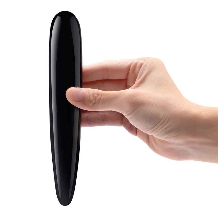 Массажер Le Wand Crystal Slim Wand из черного обсидиана 2