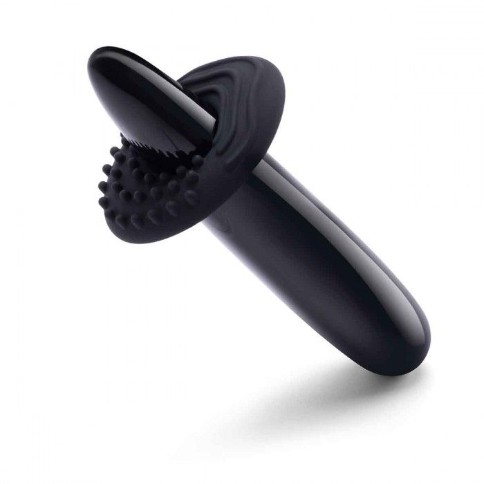 Массажер Le Wand Crystal Slim Wand из черного обсидиана 3