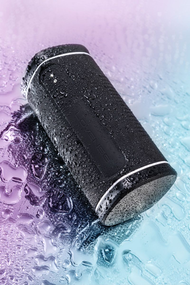 Черный перезаряжаемый мастурбатор Calor 10