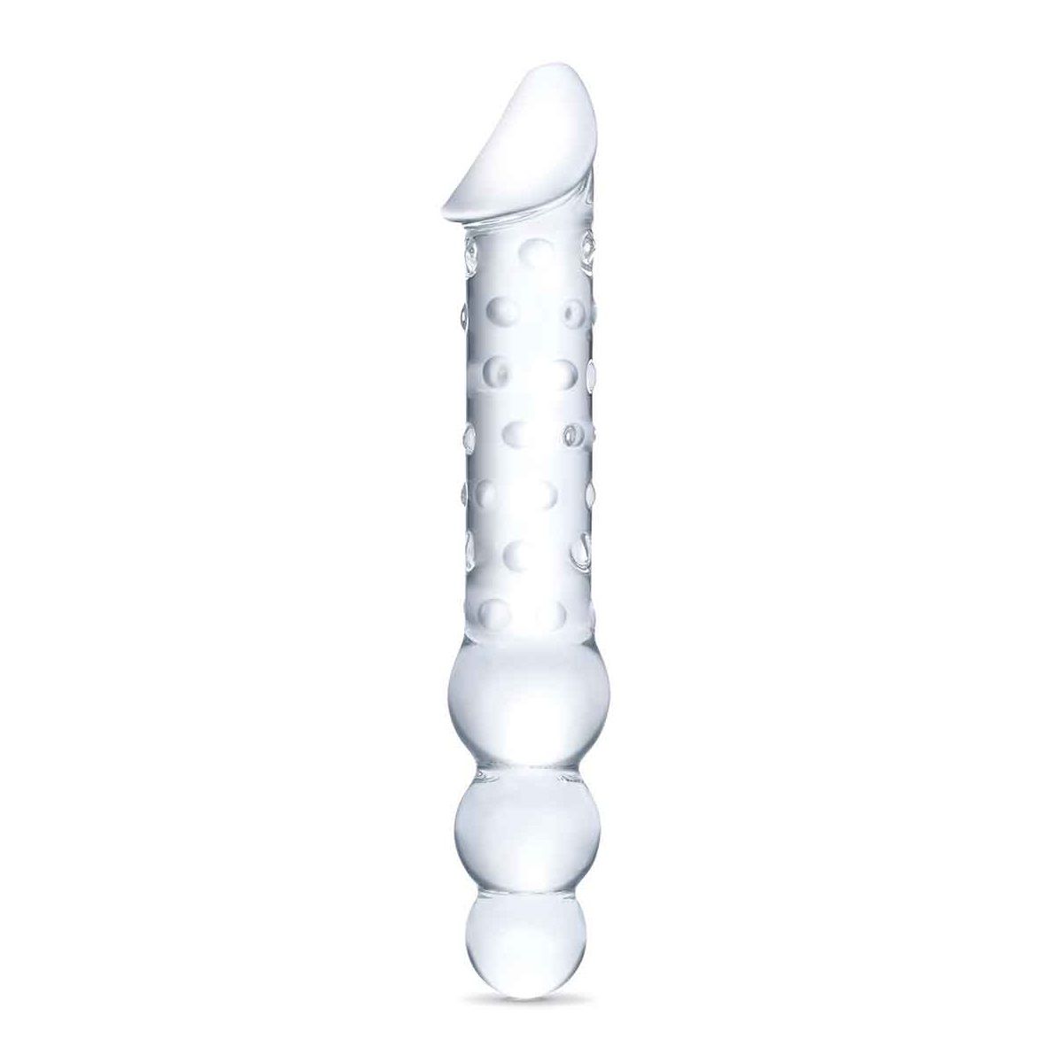 Прозрачный двухсторонний стимулятор 12" Double Ended Dildo - 28 см. 1
