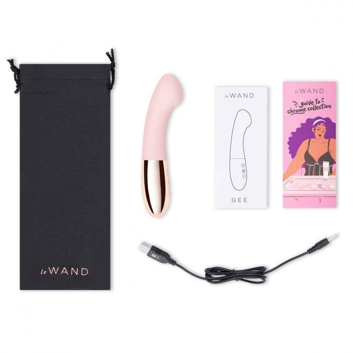 Розовый стимулятор для точки G Le Wand GEE - 16,6 см. 4