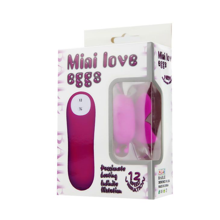 Силиконовая бабочка Mini Love Egg для массажа клитора 7