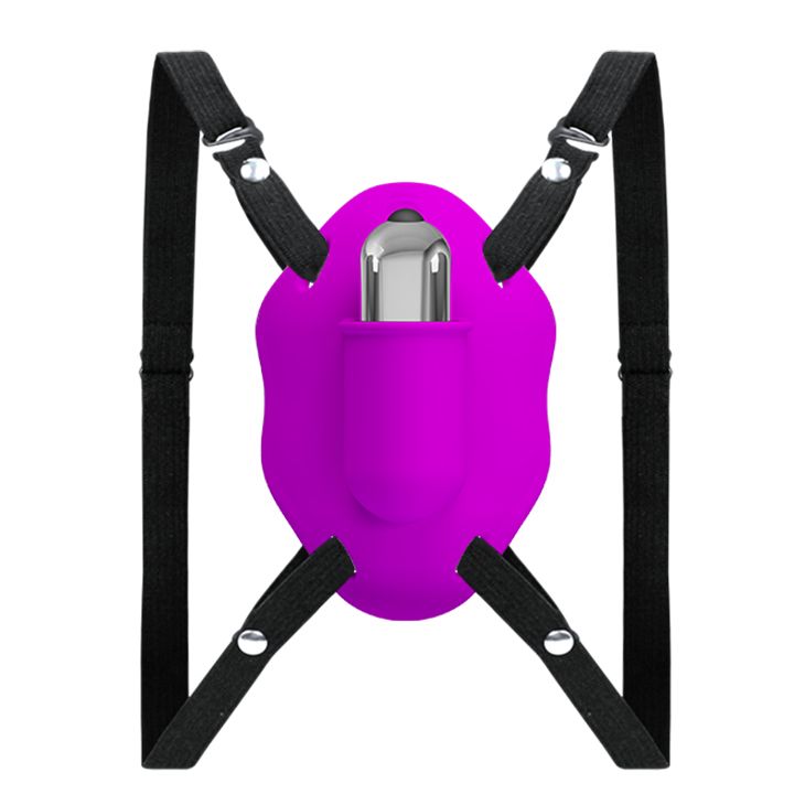 Нежный вибростимулятор для клитора Love Rider на ремешках 1