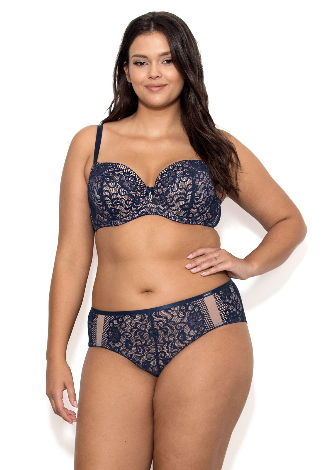 Бюстгальтер на косточках Eunika с пуш-ап вкладышами 2