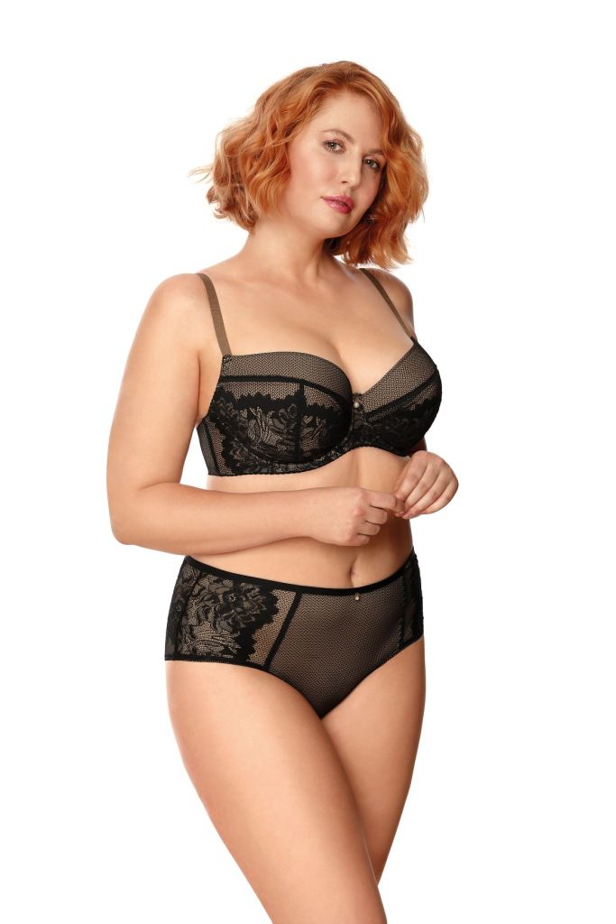 Бюстгальтер на косточках с пуш-ап вкладышами 5