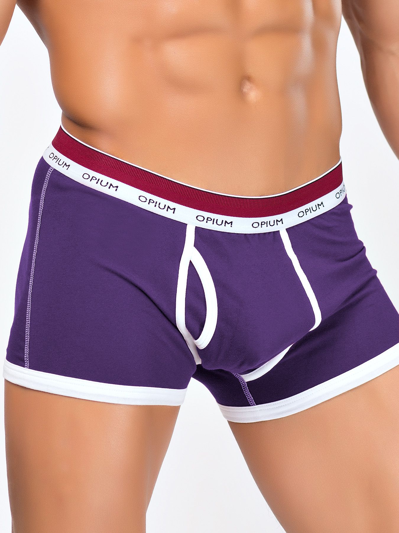 Яркие мужские боксеры с контрастным кантом 7