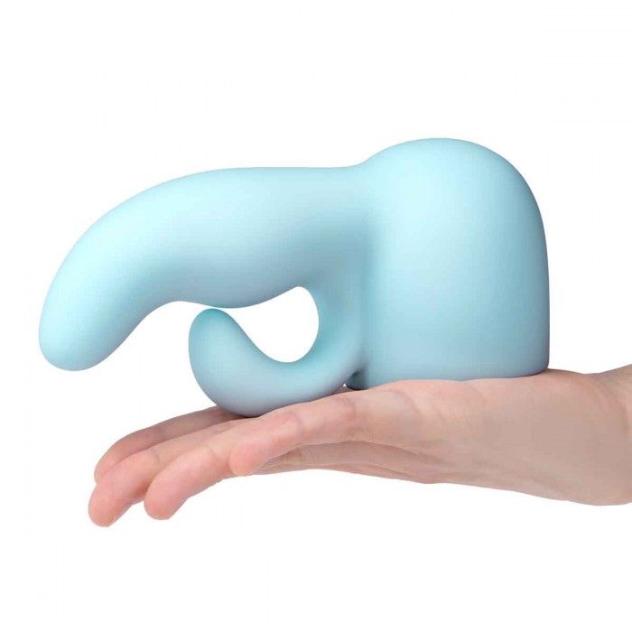 Голубая насадка Dual для вибратора Le Wand 3